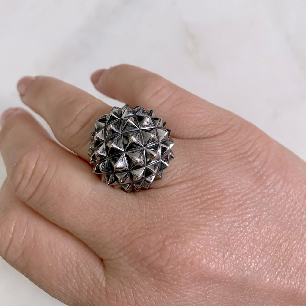 Stephan Webster Superstud Ring - Metallic Silver